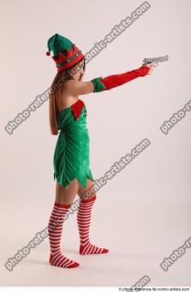 Veronika Elf with gun pose 08